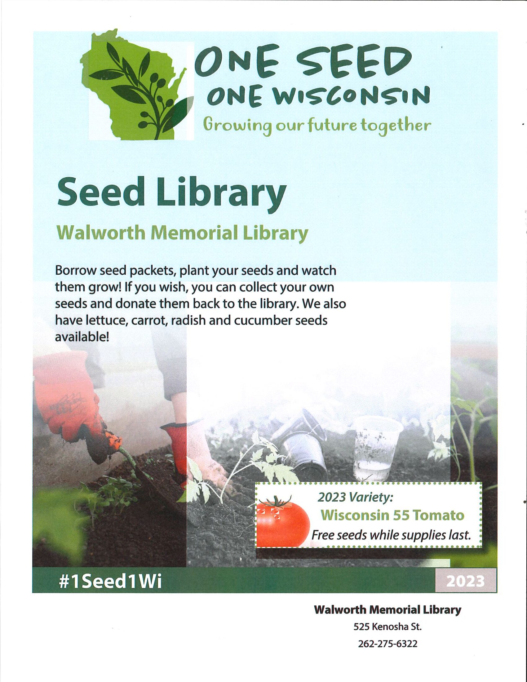 One seed, one library