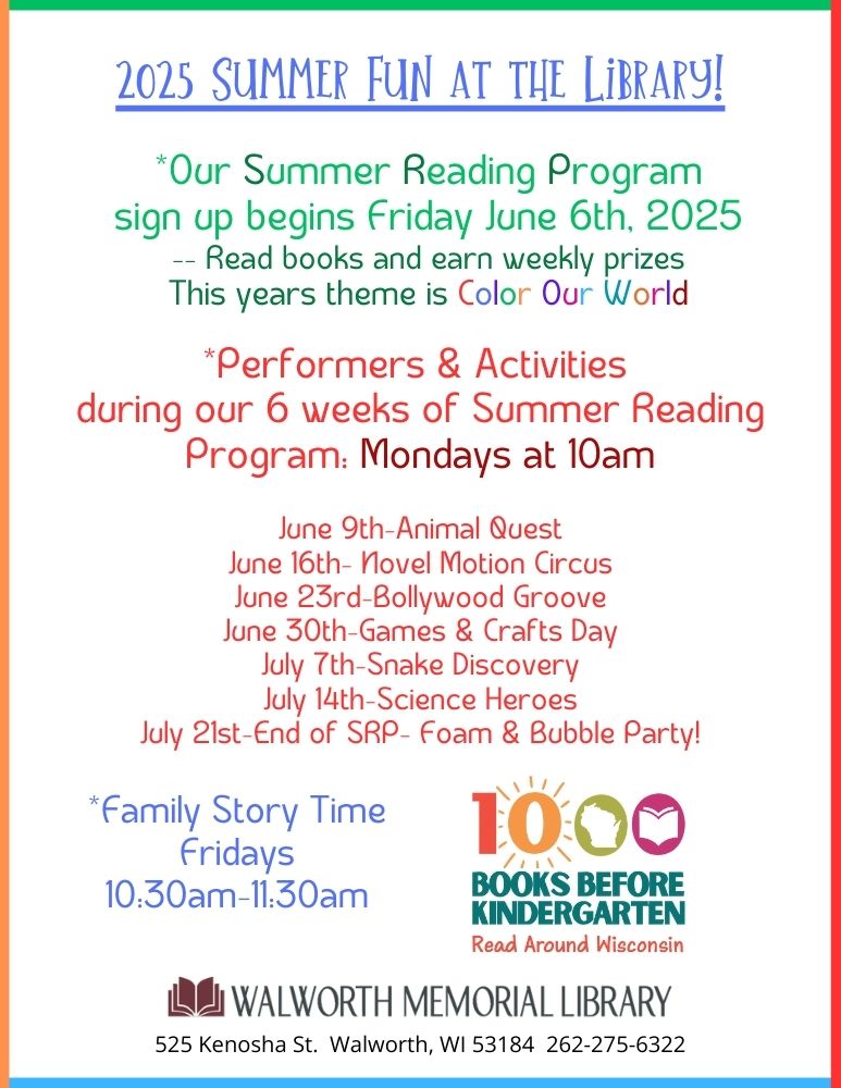 Copy of Summer Fun at the Library! 2025 flyer (2)