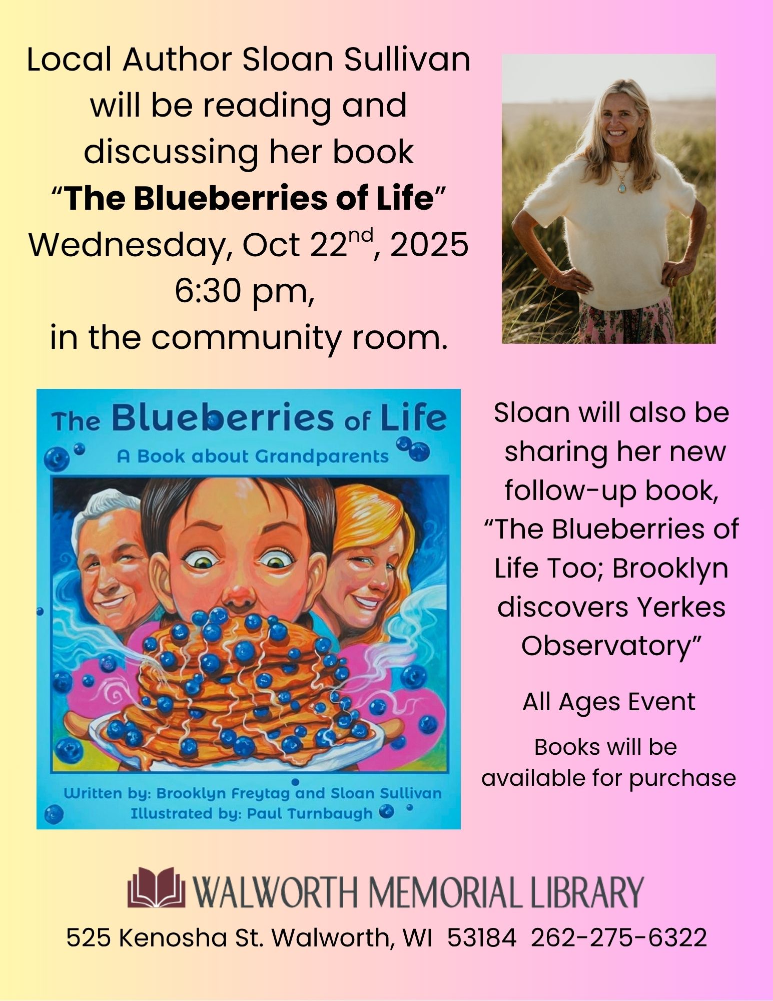 blueberries of life flyer