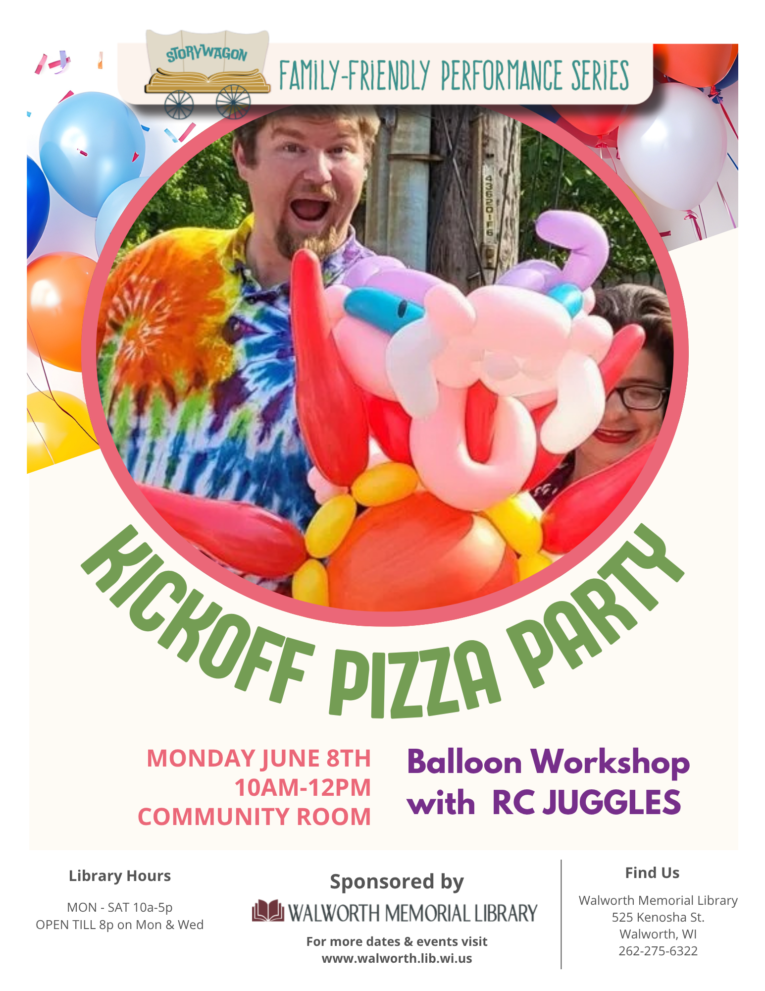 KICKOFF PIZZA BALLOONS